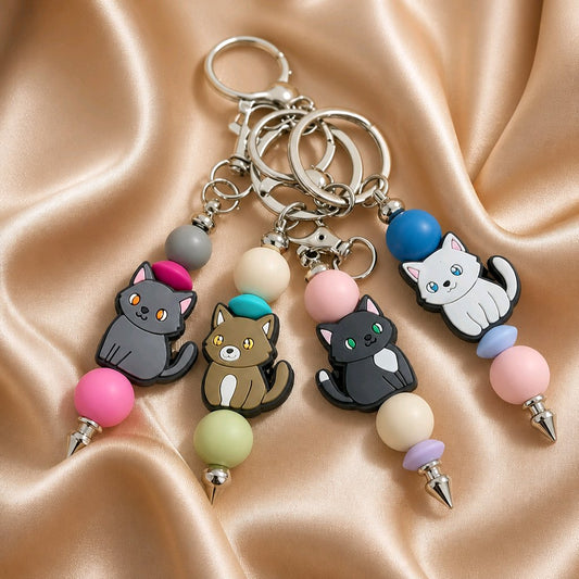 Cat Keyring