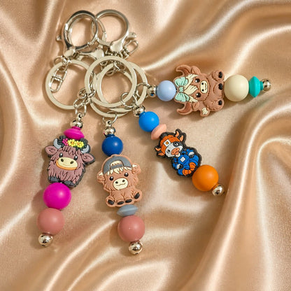 Cow keyrings