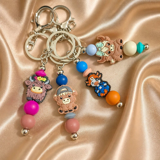 Cow keyrings