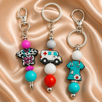 Hospital Keyring