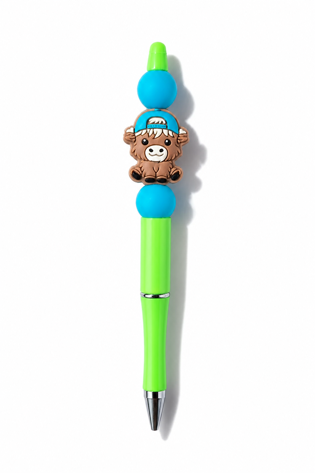 Highland Cow Beaded Pens Highland Cow design