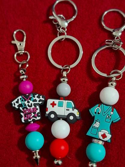 Hospital Keyring