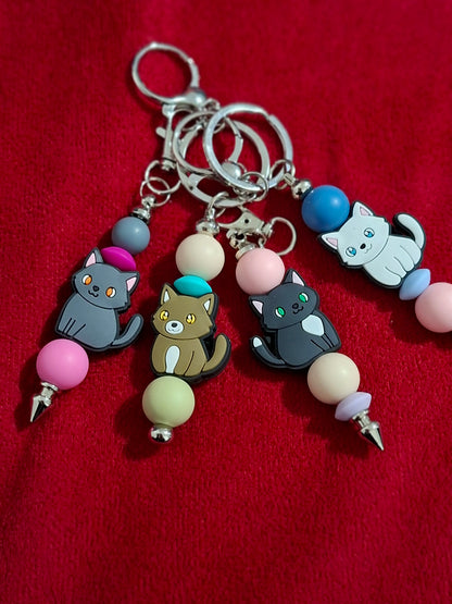Cat Keyring