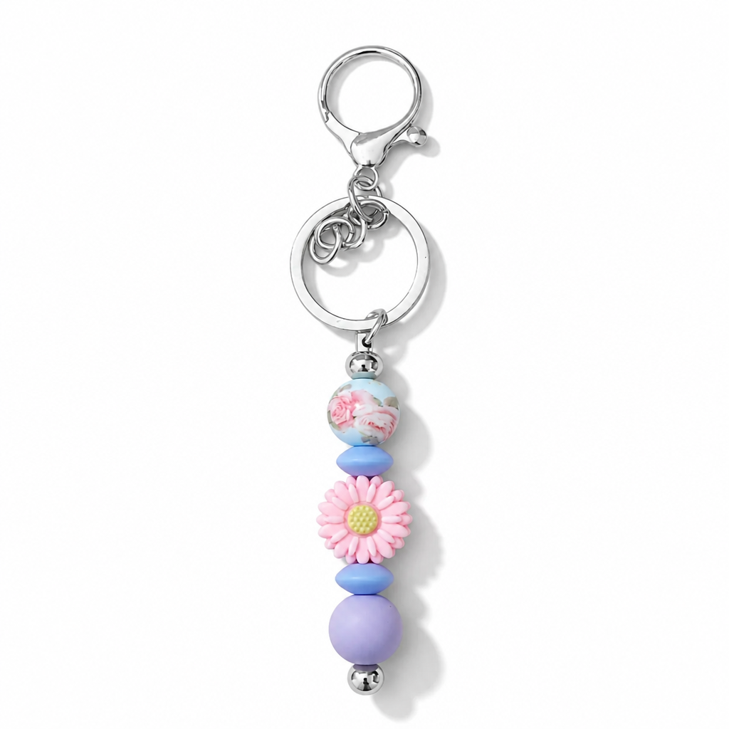 Daisy keyring