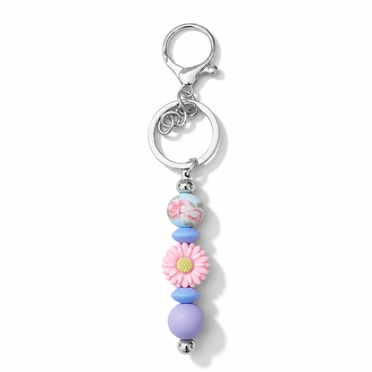 Daisy keyring