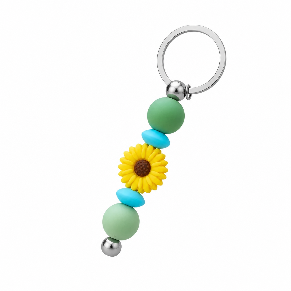 Daisy keyring