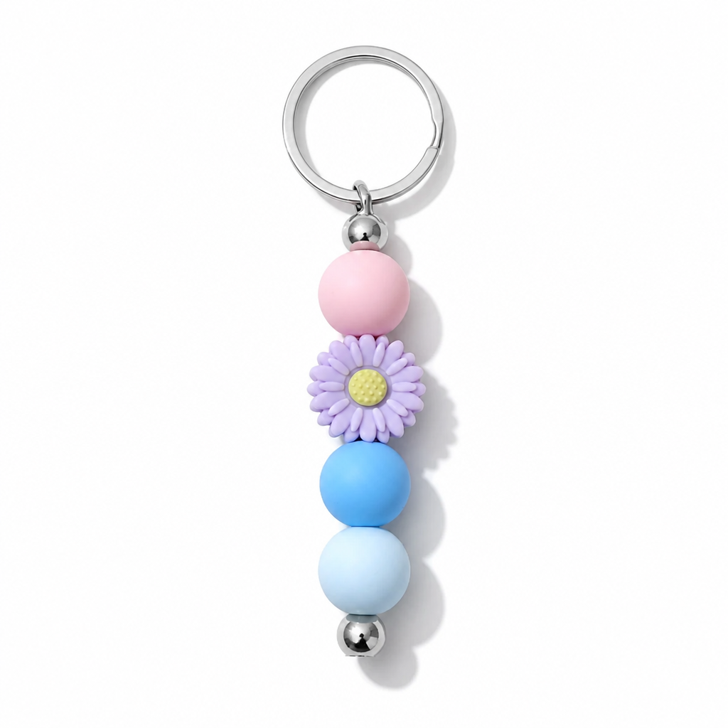 Daisy keyring