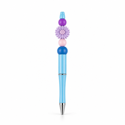 Daisy Beaded Pen side view